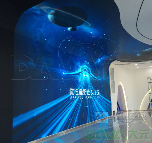 大元創意打造黃河科技大學創意led顯示屏