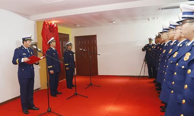 河南開封市消防救援支隊隊史館正式開館