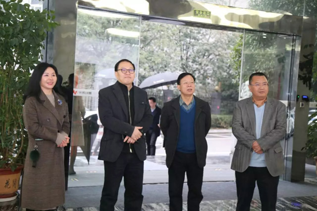 湖南省委宣傳部調研組蒞臨華凱創意考察