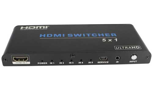 Hangalaxy 5x1 HDMI ГQ HDV-0501Aϵ̖̎O