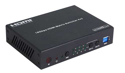 Hangalaxy 42 HDMI 2.0 HDM-0402Bϵ̖̎O